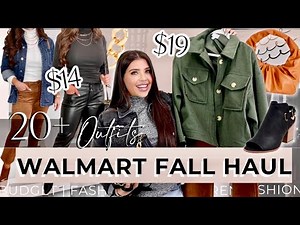 WALMART FALL HAUL | Walmart Clothing Haul FALL 2021 | Affordable Fashion