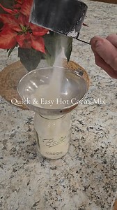 621K views · 1.3K reactions | Hot Cocoa Mix: 1 cup dry milk 1 cup powdered sugar 1 cup cocoa powder 1 tbs cornstarch Mix together and store in a glass jar. To make, mix 1 cup Hot milk with 1/3 cup cocoa mix. #hotcocoa #winterdrinks #kidsdrinks | Hutton Girls Homestead | Facebook