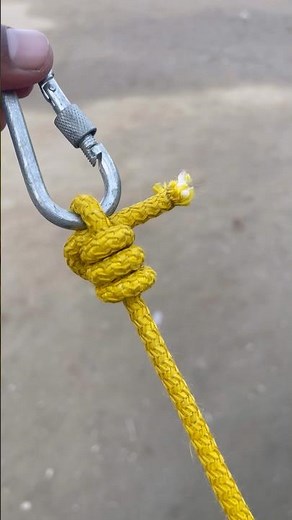 The Magic Loop Knot #gtknot #bowlineknots #rope #knots #camping