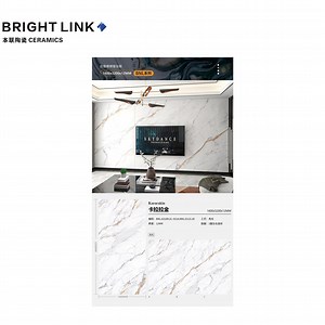 [Hot Item] 1600X3200X12mm Large Format Marble Countertop Porcelain Floor Wall Tile Sintered Stone Slab