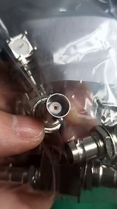 Othmro 8Pcs BNC Male to RCA Female M/F Jack Video Coaxial Cord Straight Connector Adapter