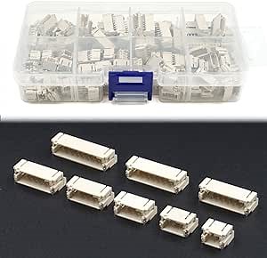 PH 2.0mm Socket Kit Compatible with JST-PH 2.0mm Pitch Connectors SMT Side Entry Type Horizontal Stemma