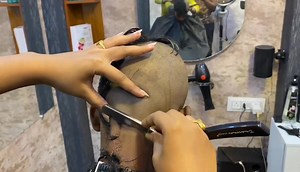 8.2K views · 28 reactions | Full Headshave By Girl Barber Part 8 | Wonder_TRISHA | Facebook