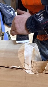 Satisfying woodwork Log cabin notches #logcabin #build #woodwork #asmr | Candance Gilmore