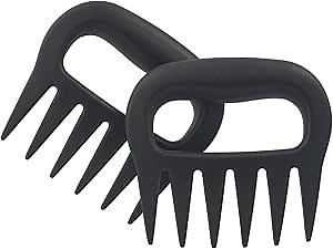 Meat Shredder Claws, Claws for Pulled Pork, Chicken Shredder Tool Pack of 2, Black