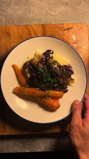 Bangers and Mash with Carrots Recipe