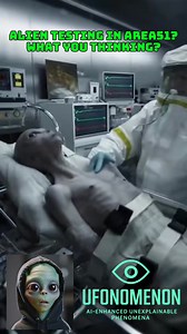 726K views · 11K reactions | AREA 51 EXPERIMENT LEAKED? YOU TELL ME… #area51 #alien #aliens #lab #science | Ufonomenon | Facebook