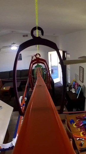 Hot Wheels Brutal Menace Race Track Action