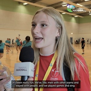 Looking for great handball experiences with your team? 🧡💛💜 Strengthen friendship and team spirit at Generation Handball from 29 July to 3 Aug 💥🤩 Also check out what Talia and Matt from England Handball Association say about the Generation Handball festival in this video 🏴󠁧󠁢󠁥󠁮󠁧󠁿 | Generation Handball