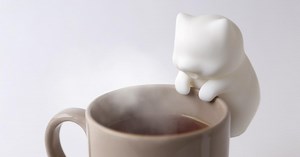 Japonezii au inventat o pisică-robot, Fufu, care suflă în mâncare și o răcește. Cât costă