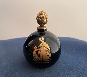 Vintage Jeanne Lanvin Perfume Bottle: Gilded Raspberry Stopper, 1927 - Etsy