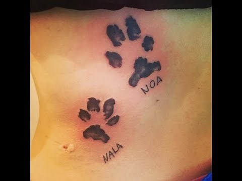 Tatuajes de Huellas de Perro -*** Ideas para tu tatuaje ***