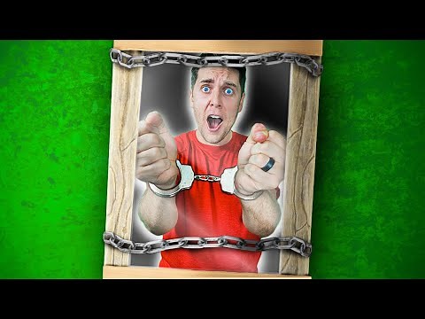 Who Will Escape First?! | Handcuffed Escape the Box Challenge!