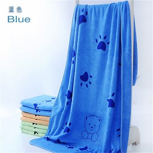 [Hot Item] Beach Blue Brands in India Cheap Bath Towel 70X140 Hotel Bath Towels