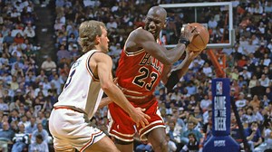 Michael Jordan taking a hard foul vs the Bucks #MJ #NBA #milwaukee | Two Three Gaming