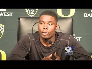 Josh Huff After Oregon's 36-35 Win in the 117th Civil War