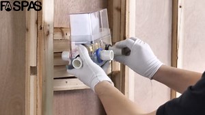 Shower Faucet Set, Shower System with 12 Inch Rain Showerhead and Handheld Shower, Wall Mounted High-Pressure Showerhead Combo Set Included Valve and Trim, Brushed Nickel