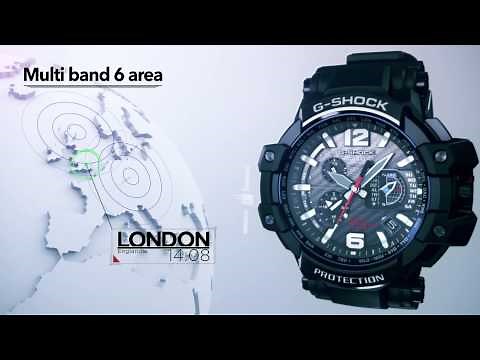 G-Shock GPS Hybrid Wave Ceptor Watch GPW-1000 Specifications and Features