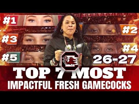 Top 7 Most Impactful Fresh Players on South Carolina’s 2026-27 Superteam 😳 | Dawn Staley Reloaded