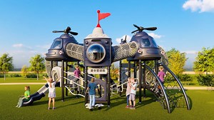[Hot Item] Custom Kid Outdoor Playground Equipment for Resort and Amusement Park Project