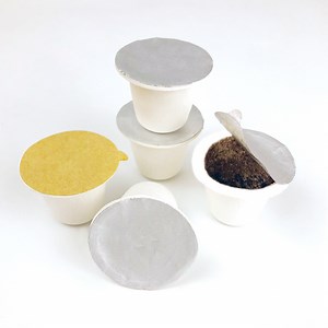 [Hot Item] Biodegradable Compostable Coffee Capsule Sugarcane Bagasse Paper Disposable Coffee Pods