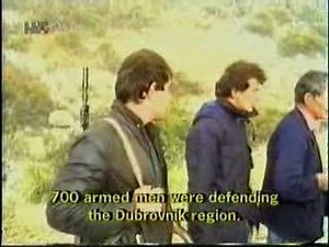 Attack on Dubrovnik: 30 000 JNA soldier vs 700 CRO soldiers