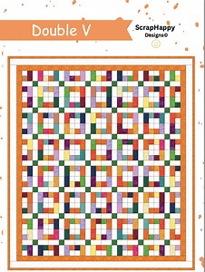 Doppel-V Quiltmuster - Etsy.de