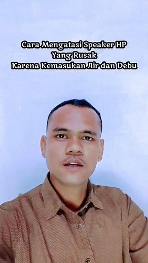 Cara Mengatasi Speaker HP Yang Rusak tanpa ke tukang service #tutorial #tipsdantrik #videofacebook | Udo Parno