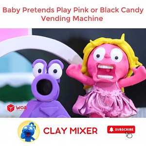 What will happen to the baby when he meets Pacman while playing with the black and pink candy vending machine?#WOANETWORK | Wolfoo Nursery Rhymes