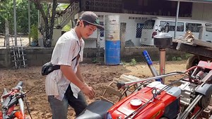 Go plow rice field ! | Tractor Farmer Khmer
