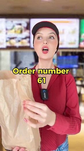 Ordering fast food 🍔 #english #englishteacher #learnenglish #englishtips | Everyday English