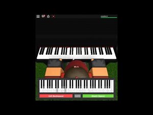 Flower Waltz by: Pyotr Ilyich Tchaikovsky on a ROBLOX piano. (Easy)