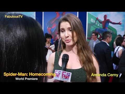 Amanda Cerny at Spider Man: Homecoming