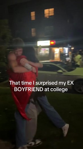 Surprising My Ex-Boyfriend at College: An Unexpected Reunion