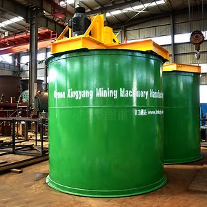[Hot Item] 광석 정제 힙 리칭 공정의 광산 교반 탱크, 산화 구리 산성 금 CIP 공장/CIP 리칭 탱크