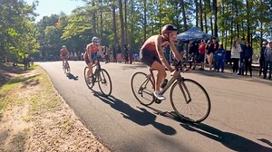 1.1K views · 21 reactions | USPC Draft Legal Triathlon Festival, Sandling Beach Recreation Area, North Carolina | Kinetic Multisports | Facebook