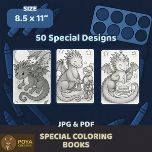 Livre de coloriage dragon : 50 pages à colorier fantastiques pour enfants et adultes (format lettre à imprimer) - Etsy France