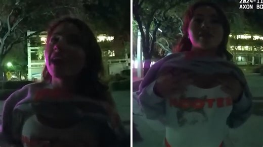 Hooters Waitress Tries to Make Out With Cop During DUI Arrest