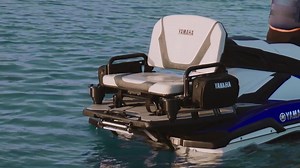 Yamaha's RecDeck Multi-Use Rack links with the RecDeck Platform to secure coolers and also serves as the seat structure for the Lounge Package. The Multi-Use Rack width is adjustable up to 28.5" and has mounting holes on the side to accept rod holders and other accessories. Now available for FX, VX, and GP models. #yamahawaverunner #boatshow #jetskilife Contact us to learn more! (941) 745-9521 | Action Kawasaki Yamaha Seadoo
