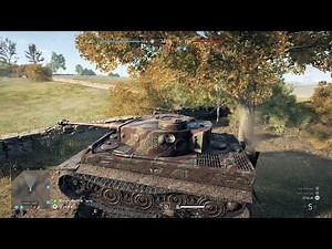 Battlefield 5: Tiger Tank Gameplay (No Commentary)