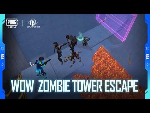 PUBG MOBILE | WOW ZOMBIE TOWER MAP