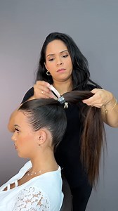 2.7K views · 26 reactions | Coiffure queue de cheval haute | Jessica Carolinehair Francês | Facebook