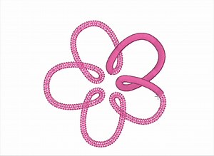 Loopy Flower, Summer, Beach MINI FILL Classic Vintage Machine Embroidery Design - Etsy Australia