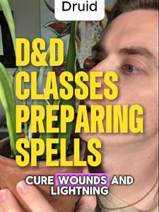 D&D Classes Prepare Spells - Surprise Visitor!