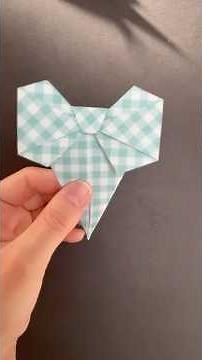 【折り紙】リボンのブックマーク🎀