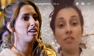 Stacey Solomon shares heartfelt moment with her kids