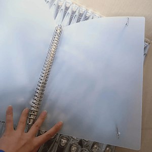 [Hot Item] Versatile Ring Binder File Folder with Clear PVC Binder for Easy Access