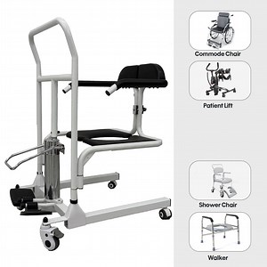 [Hot Item] Hydraulic Medical Patient Transfer Nursing Lifting Commode Wheel Chair