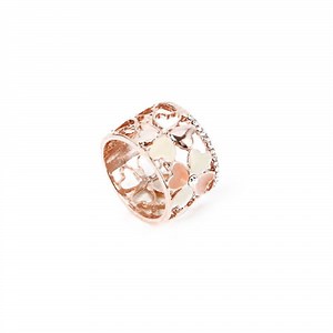 [Hot Item] Newest Rose Gold Fashion Jewelry Ring with Epoxy