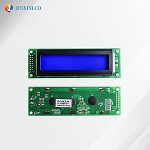 [Hot Item] 20X2 5V Character LED Backlight Monochrome 2002 LCD Display with Mpu Interface